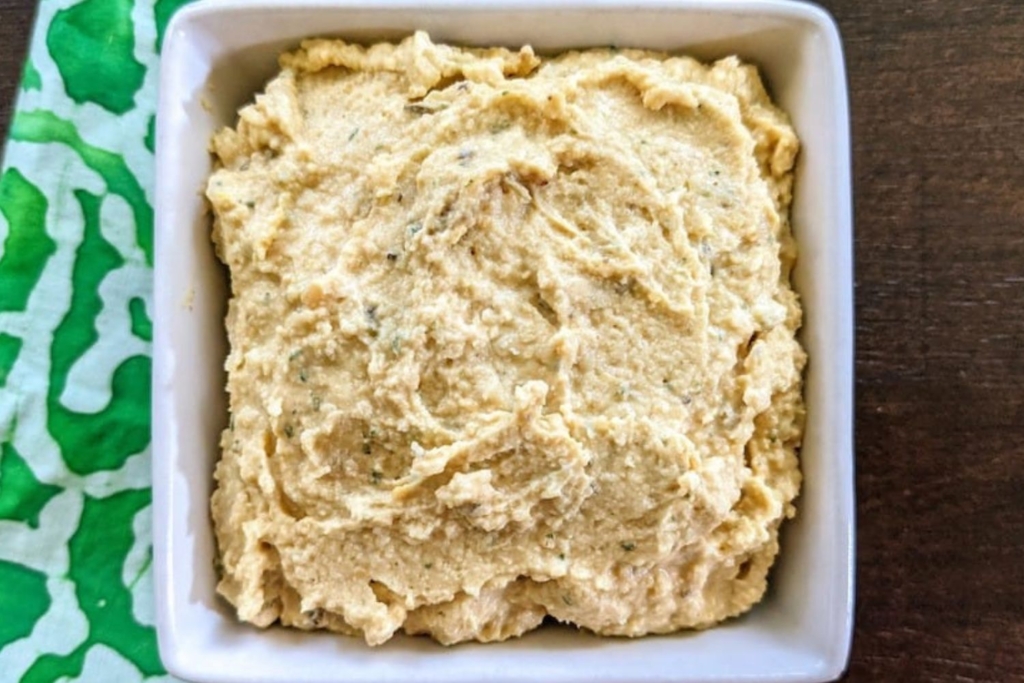 Roasted Garlic Jalapeno Hummus