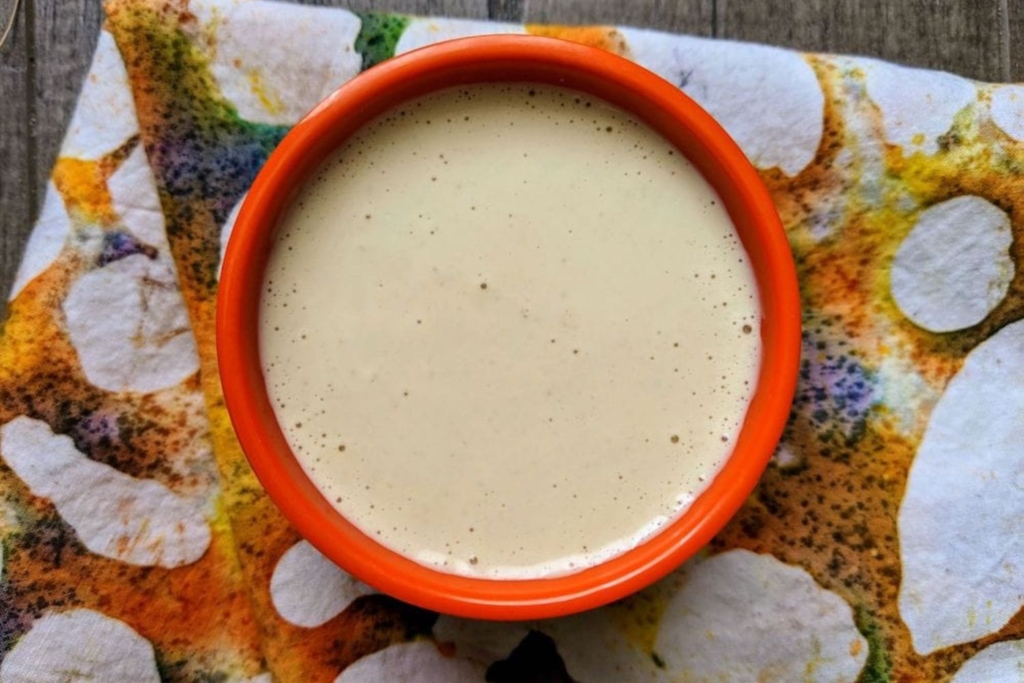 Roasted Garlic Tahini Dressing