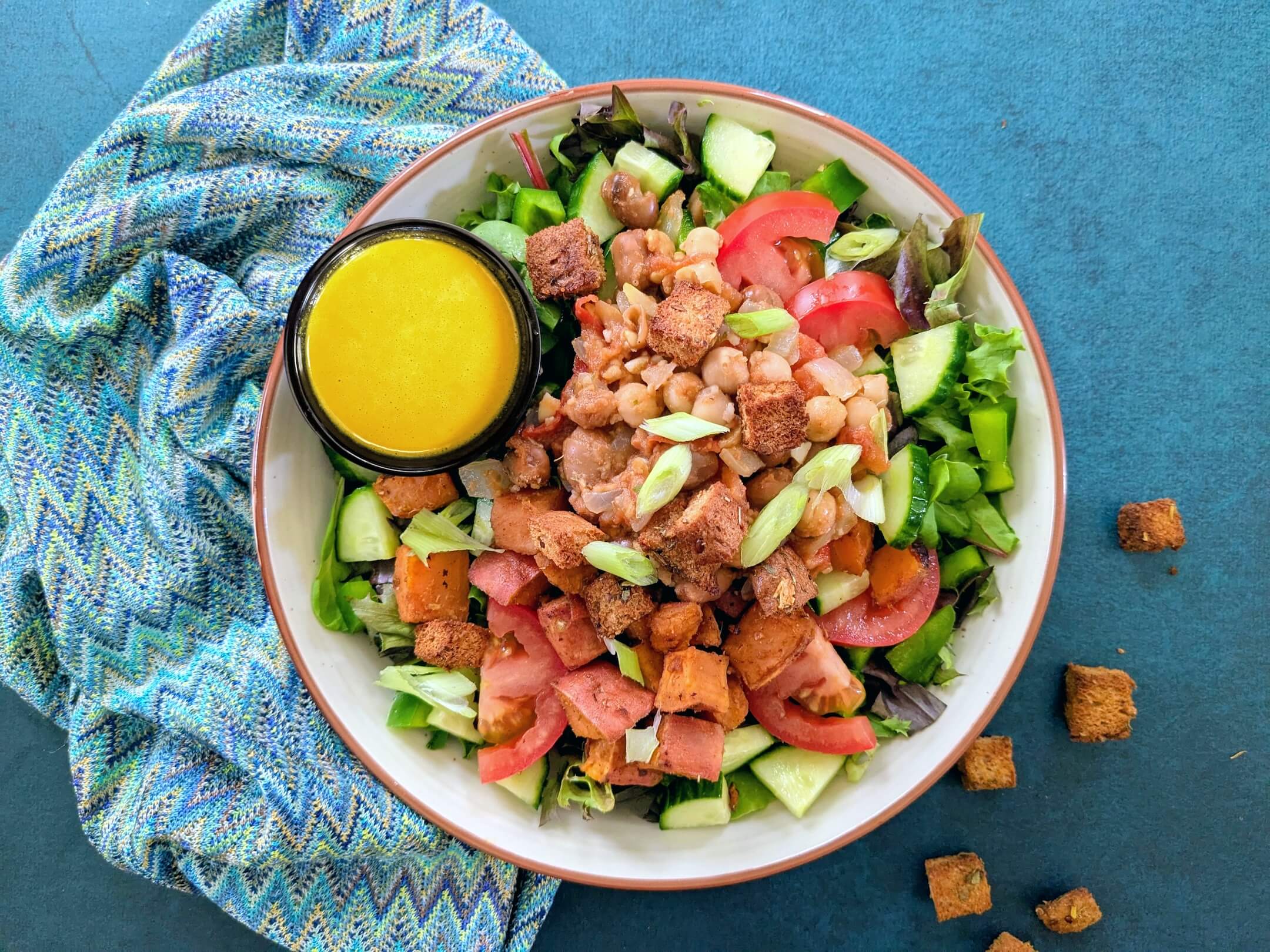 Big Ass Ful Mudammas & Sweet Potato Salad