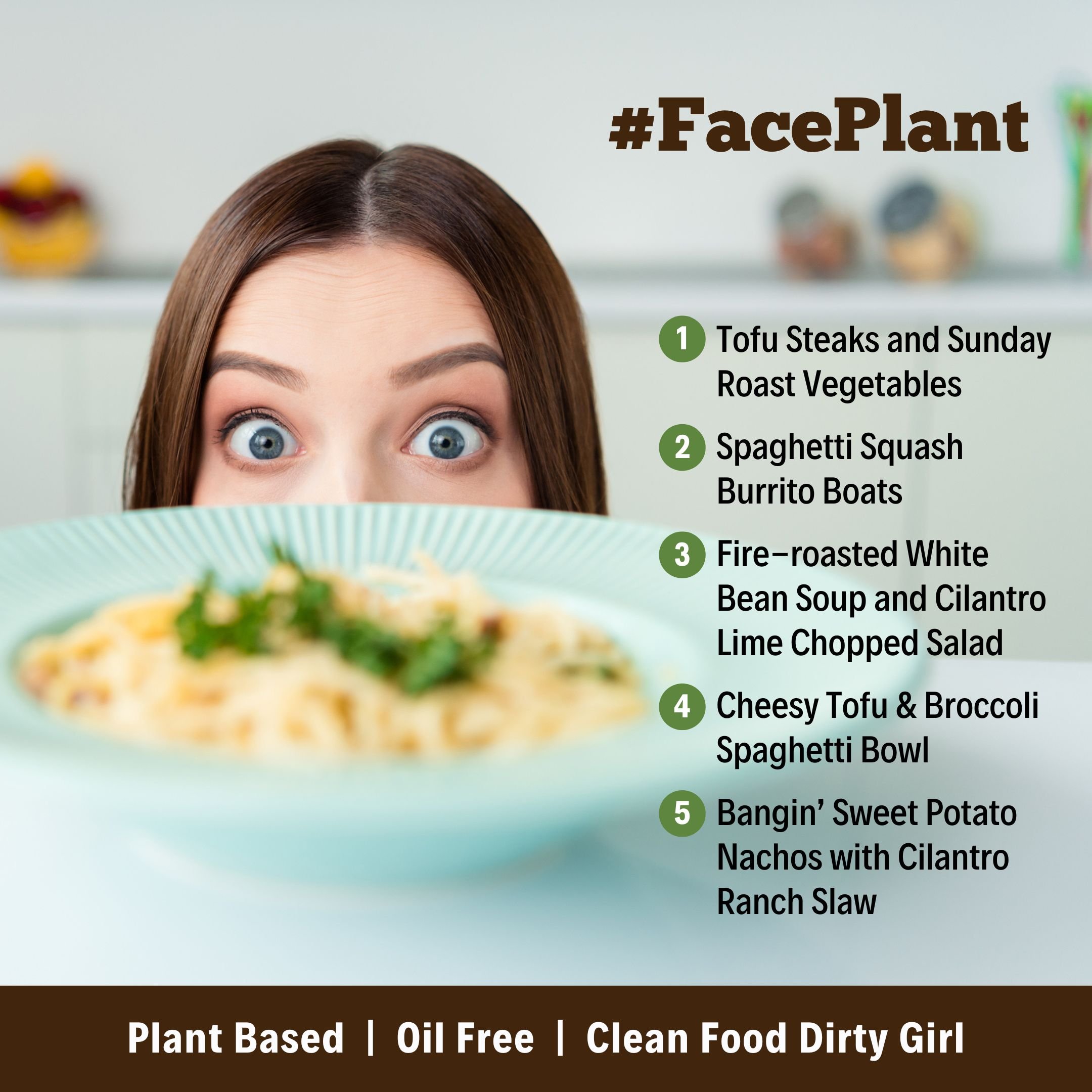 FacePlant - plant based meal plan