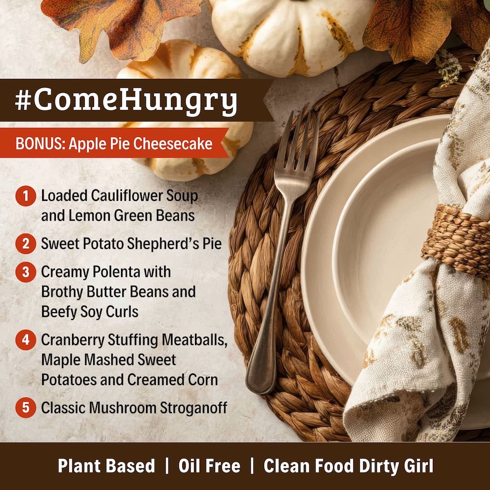 Come Hungry Plant Based Meal Plan