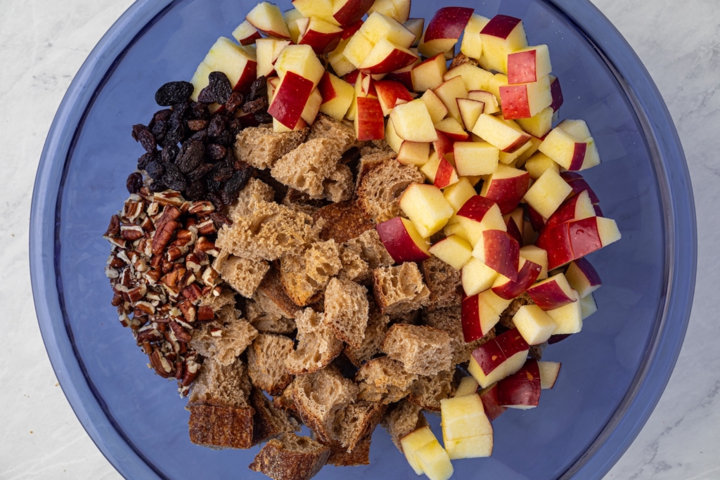 delicious French toast bread pudding