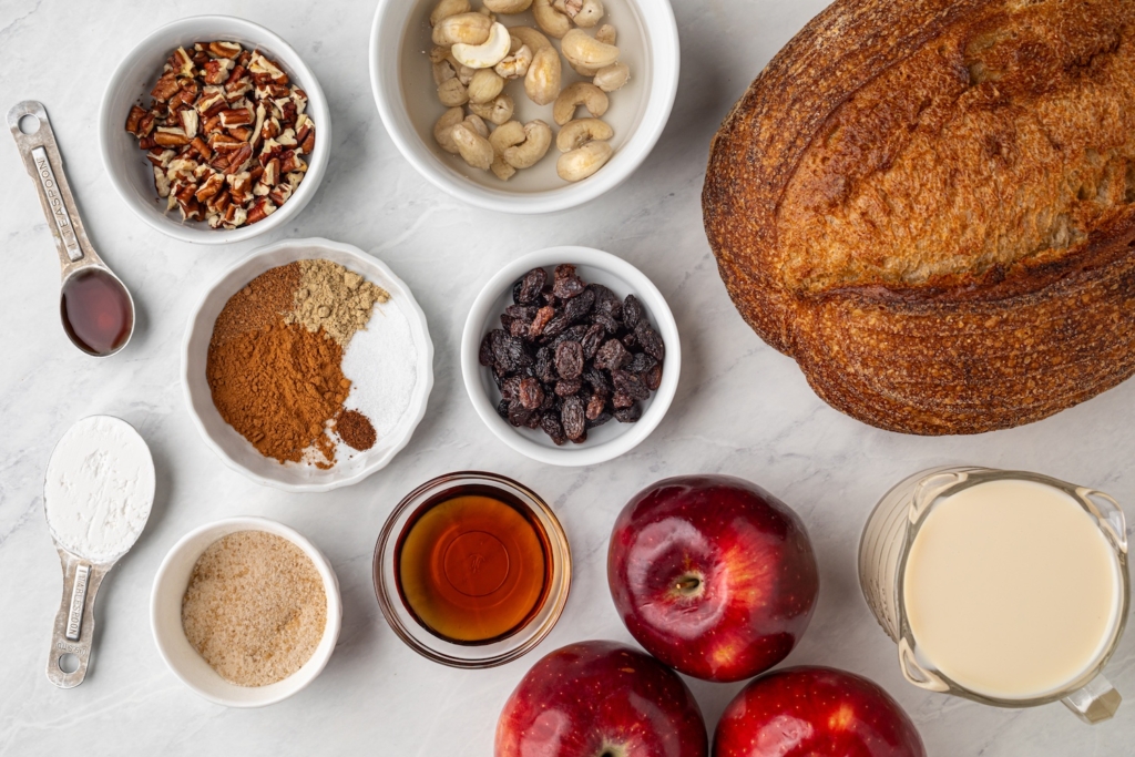 French toast bread pudding ingredients