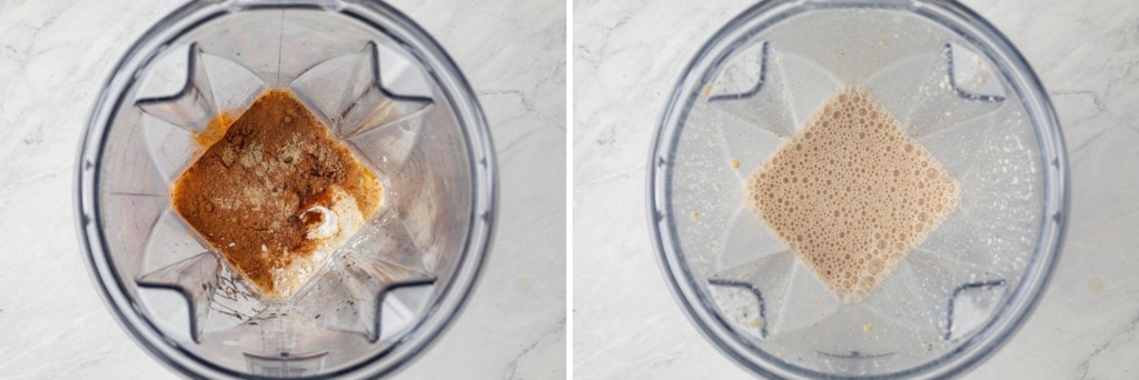 plant based no egg french toast bread pudding