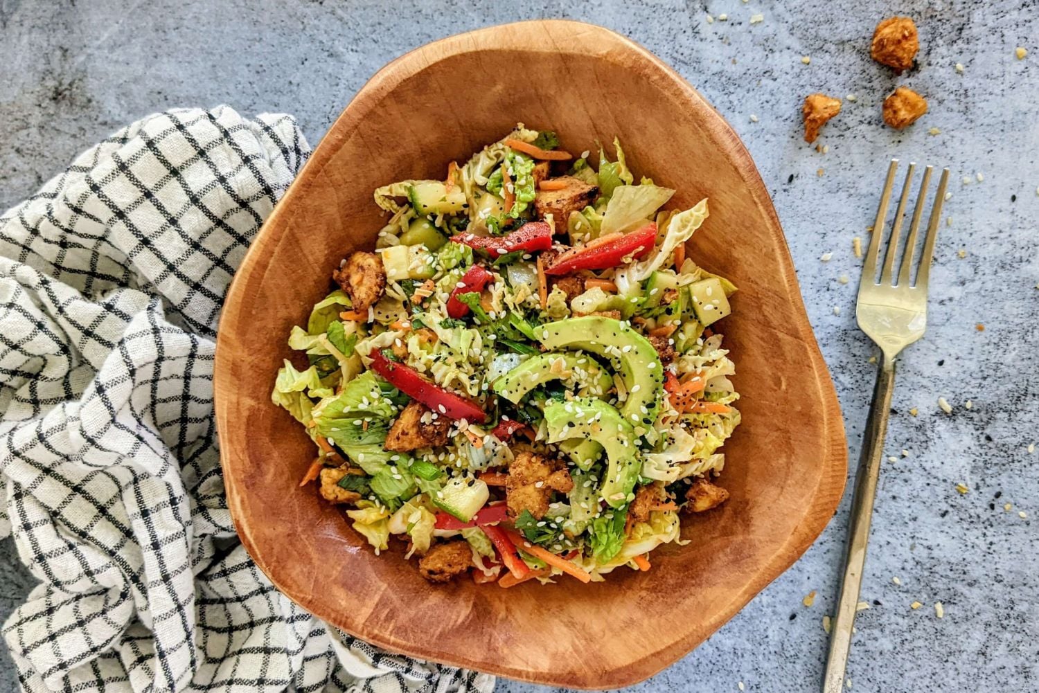 Summer Roll Salad Bowl