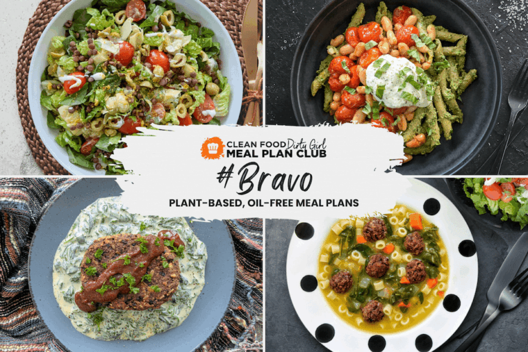 bravo plant based meal plan