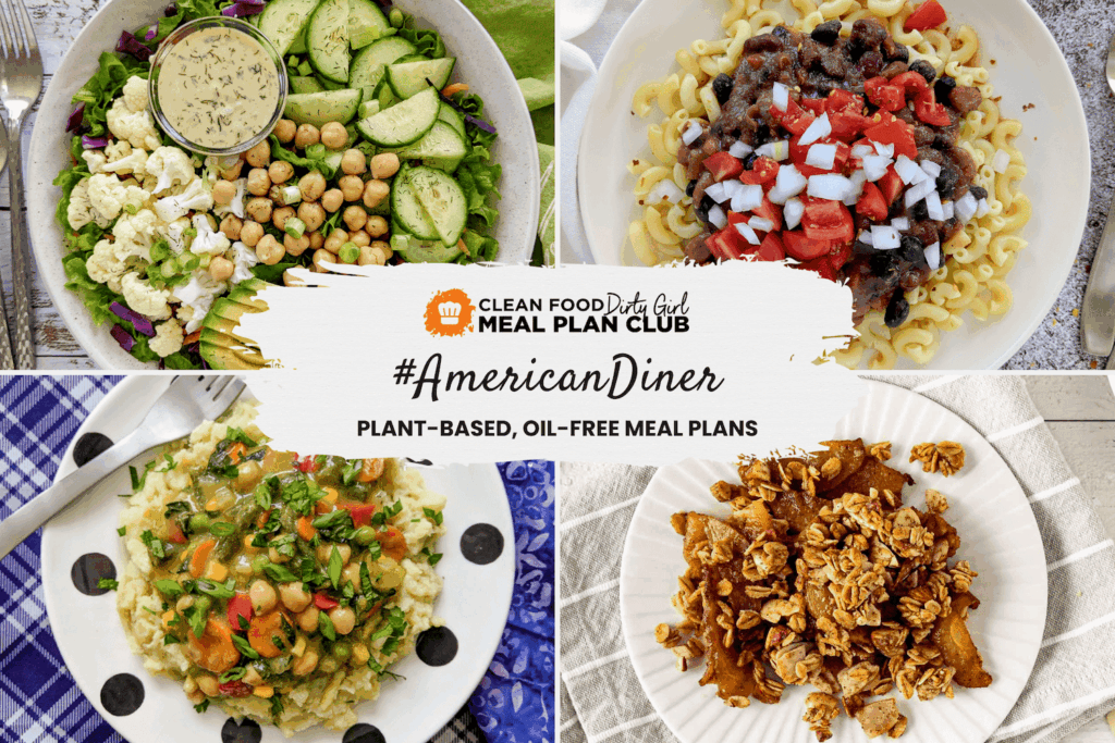 American Diner Plant based meal plan