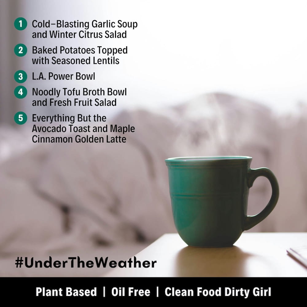 under the weather gourmet plant based meal plan