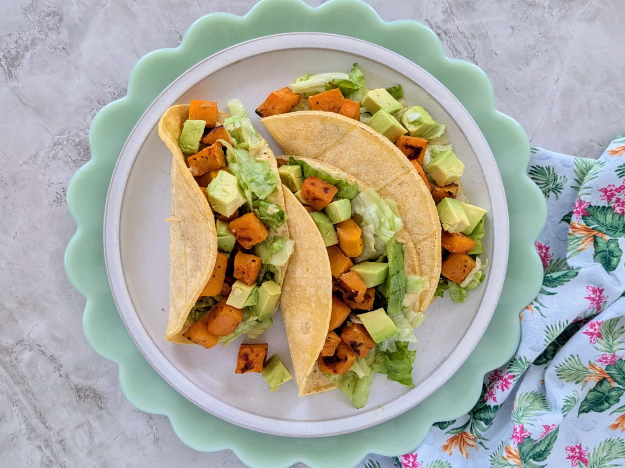 butternut squash tacos