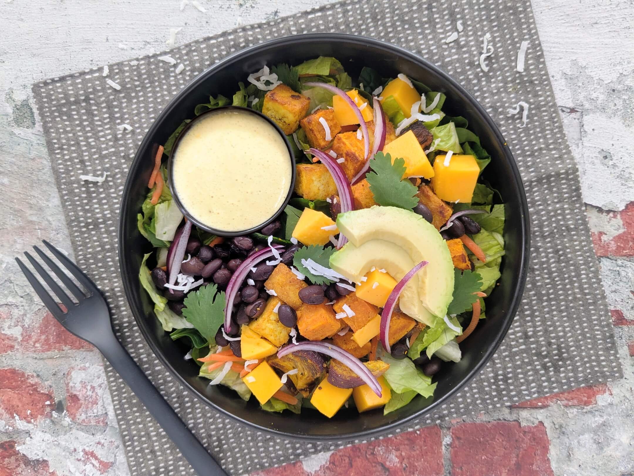 Calypso Black Bean & Roasted Sweet Potato Salad