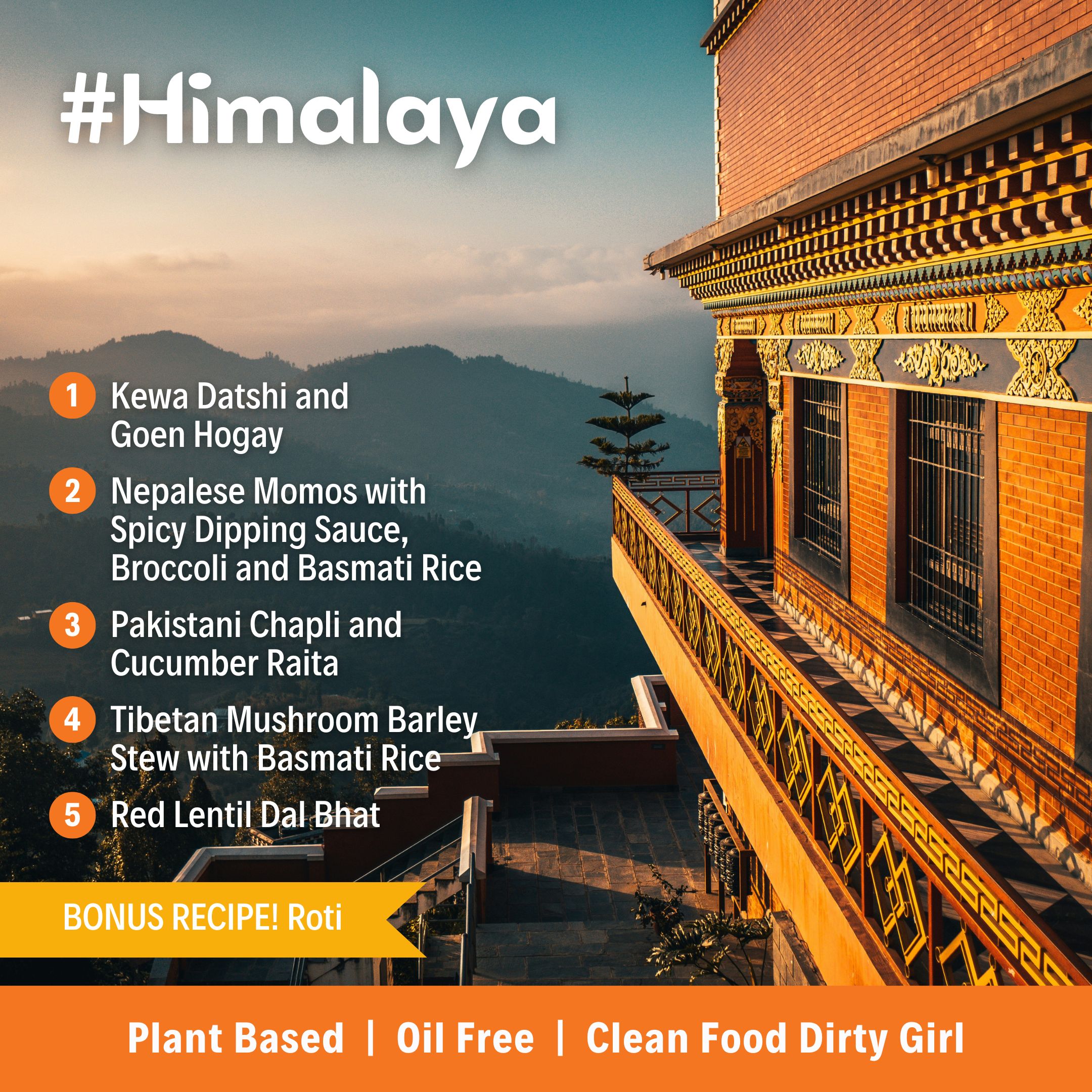 Himalaya Plant based meal plan