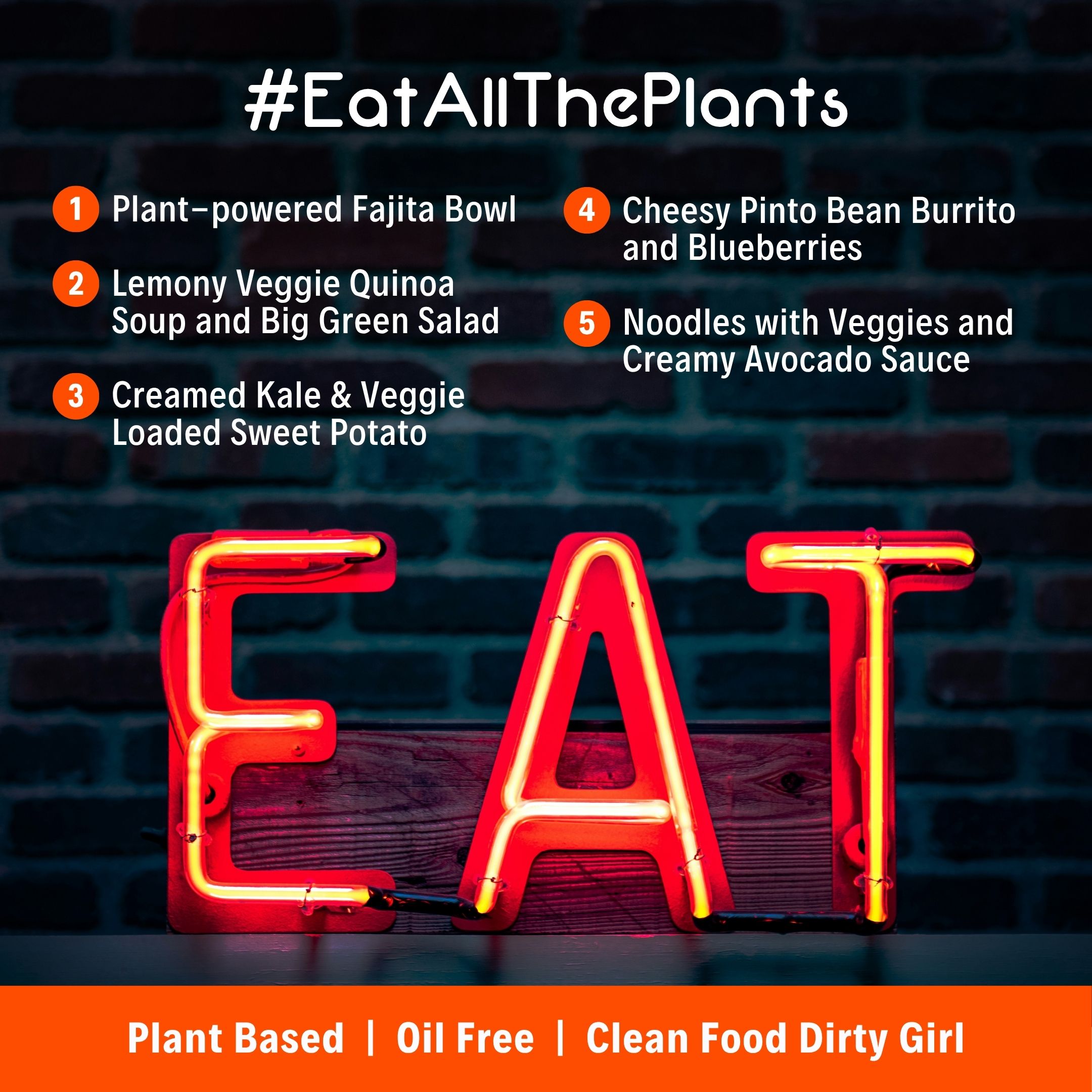 Eat All The Plants - Plant based meal plan