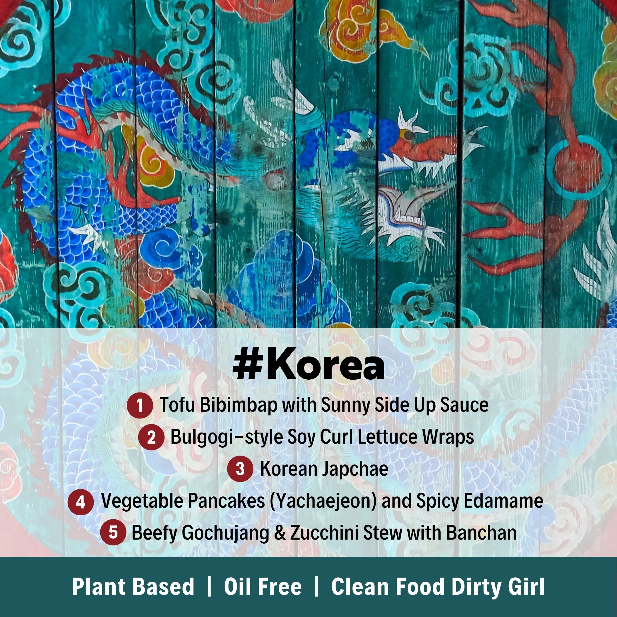 Korea plant based meal plan