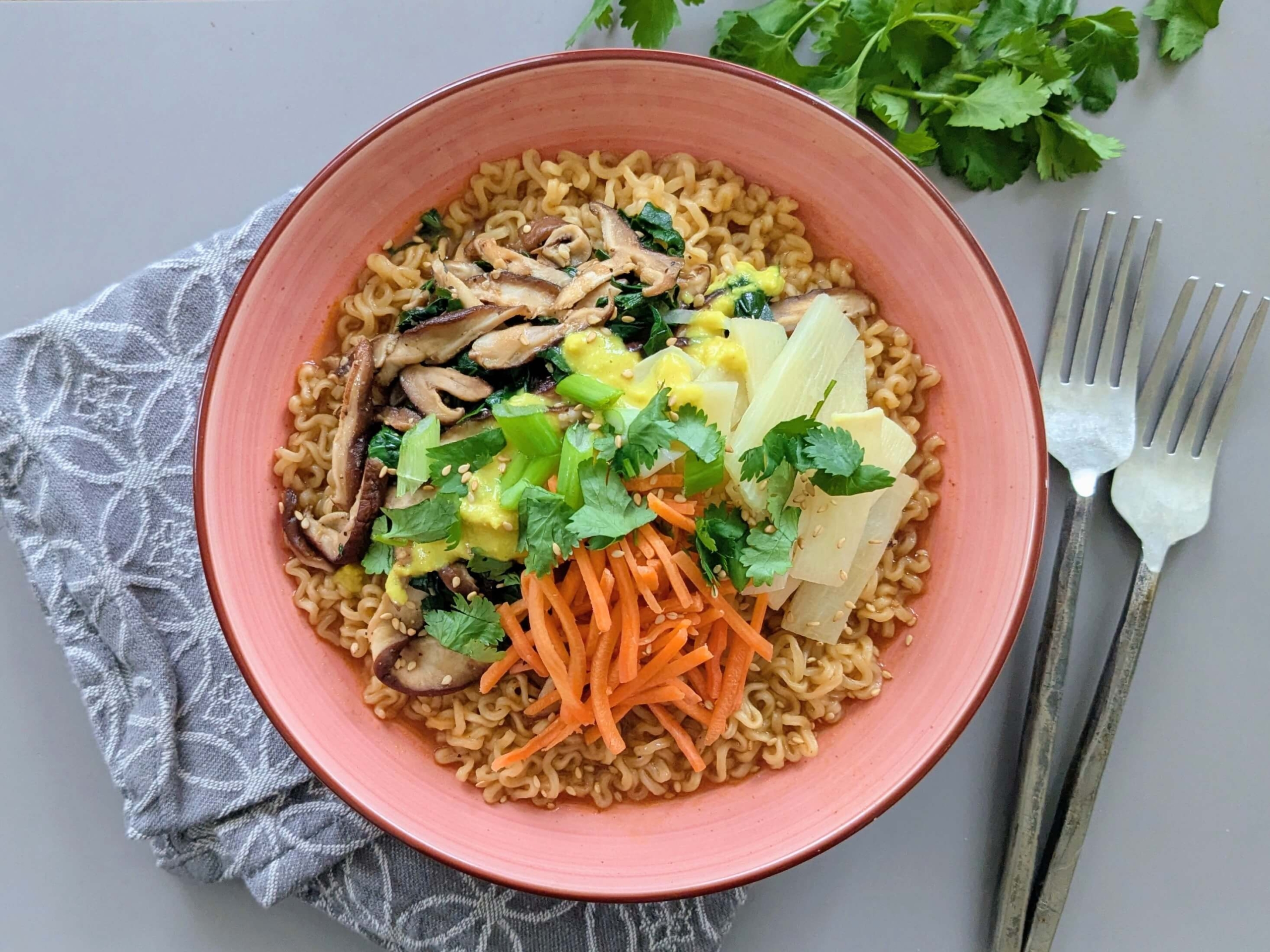 Easy Shiitake Ramen 