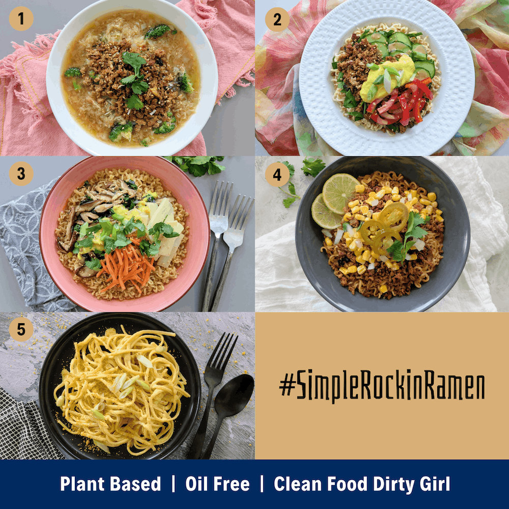 Rockin' Ramen Simple Plant Based Meal Plan