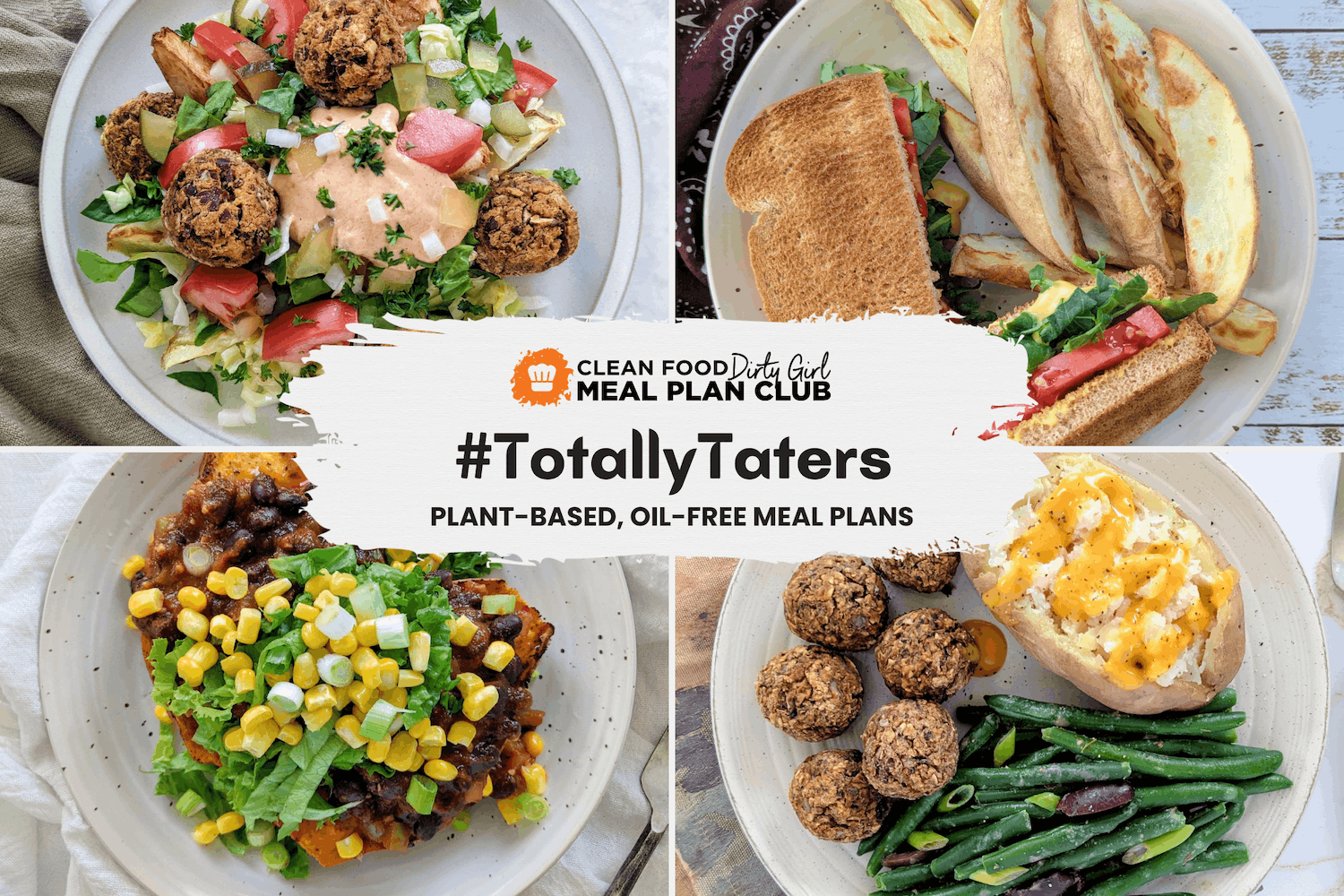 Totally Taters Plant Based Meal Plan