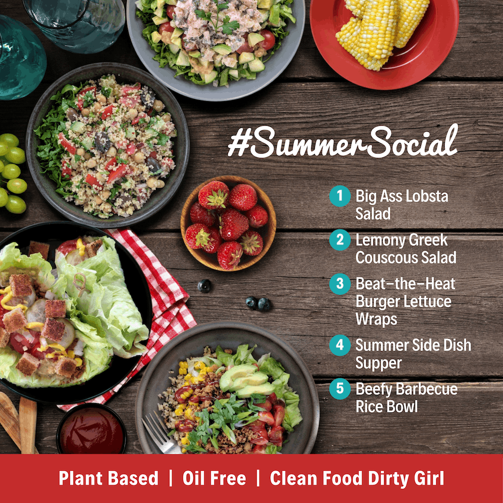 summer social plant based meal plan
