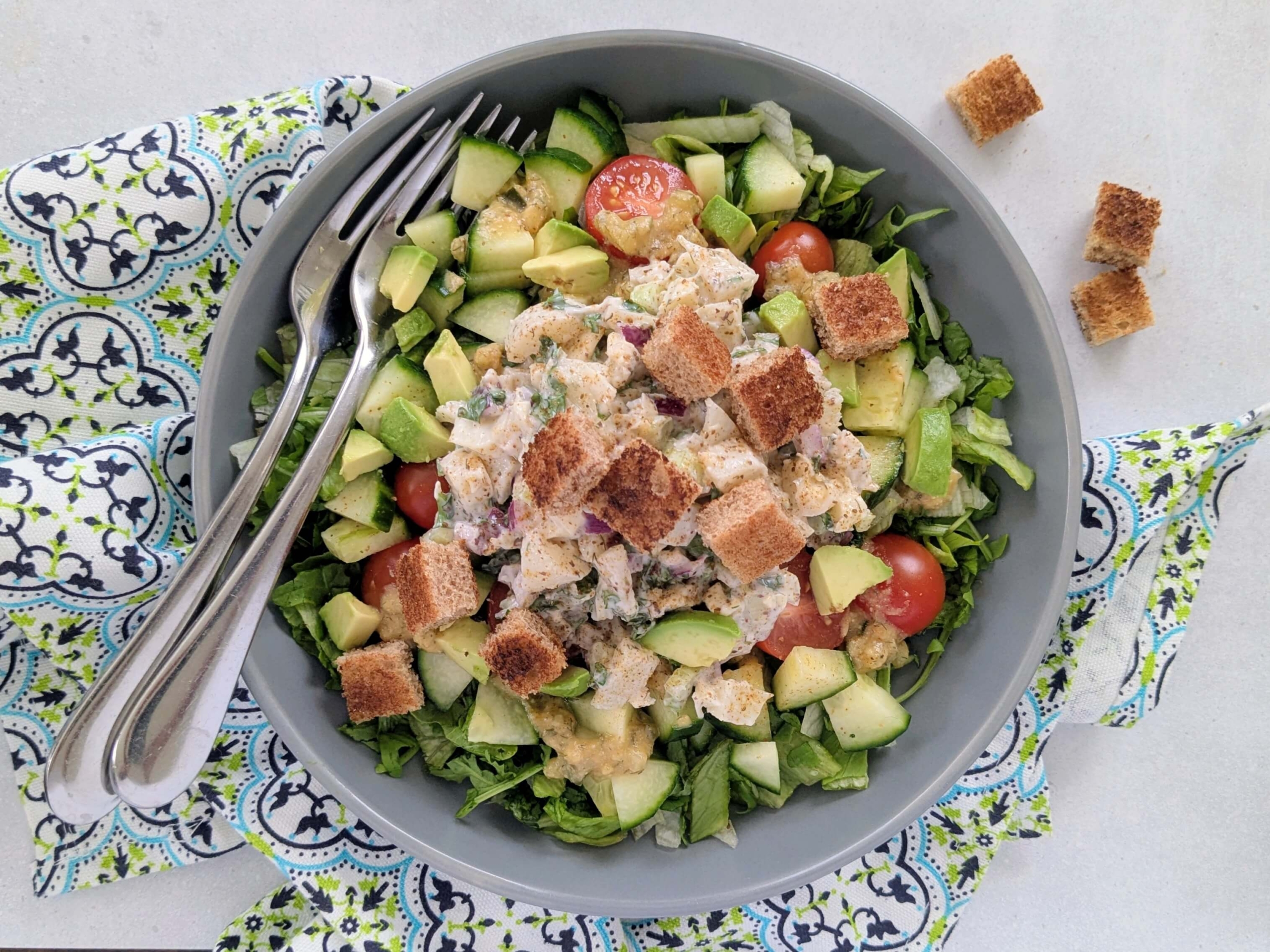 Plant based Big Ass Lobsta Salad 