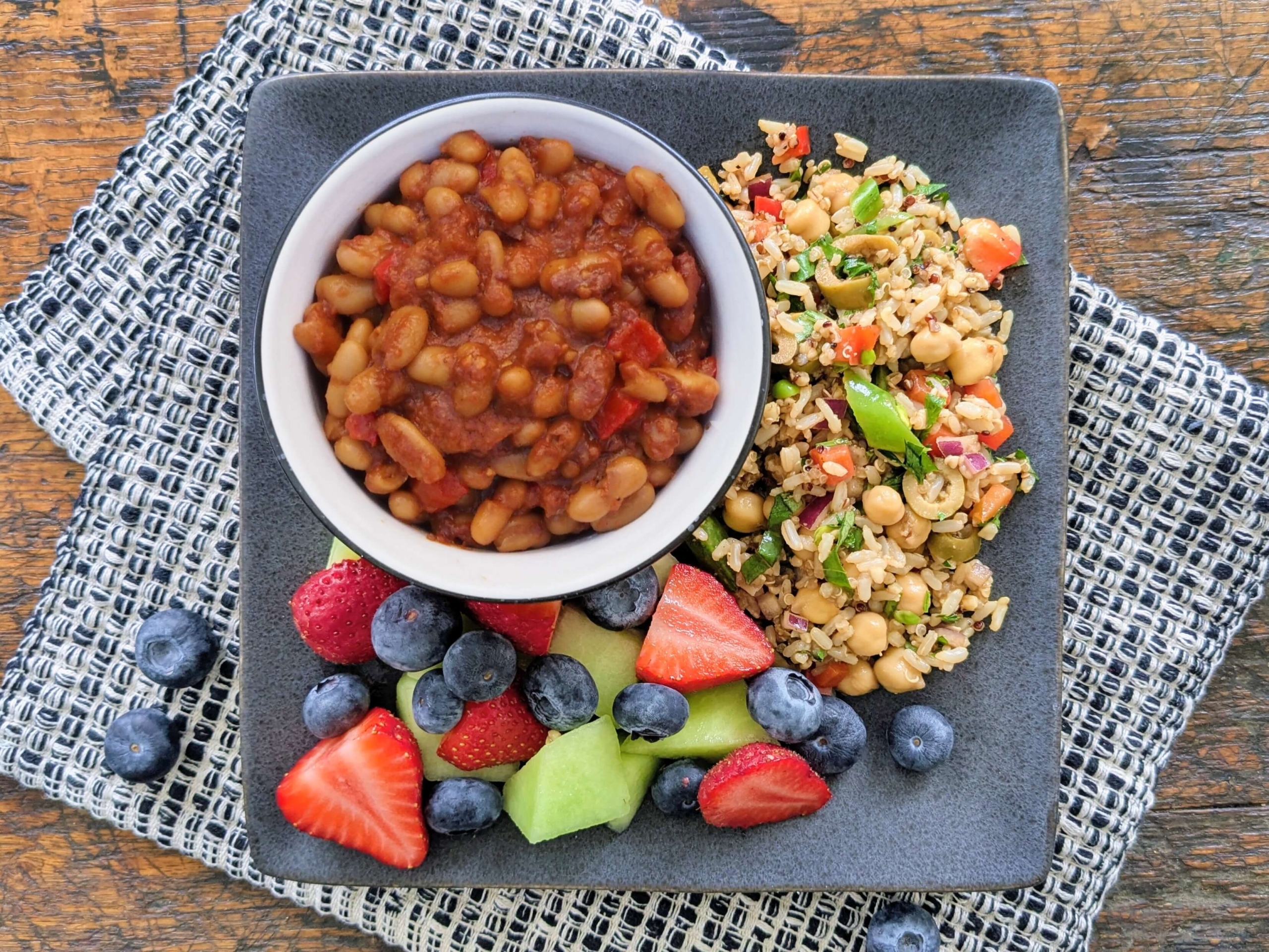 plant based summer side dish supper