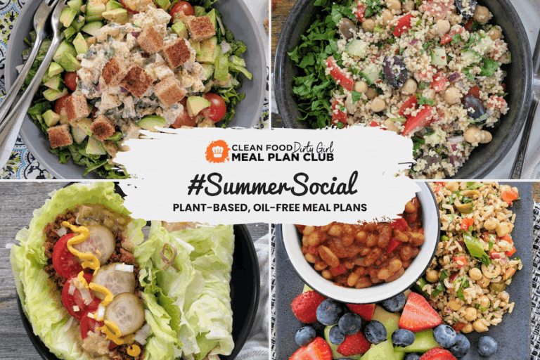 summer social plant based meal plan