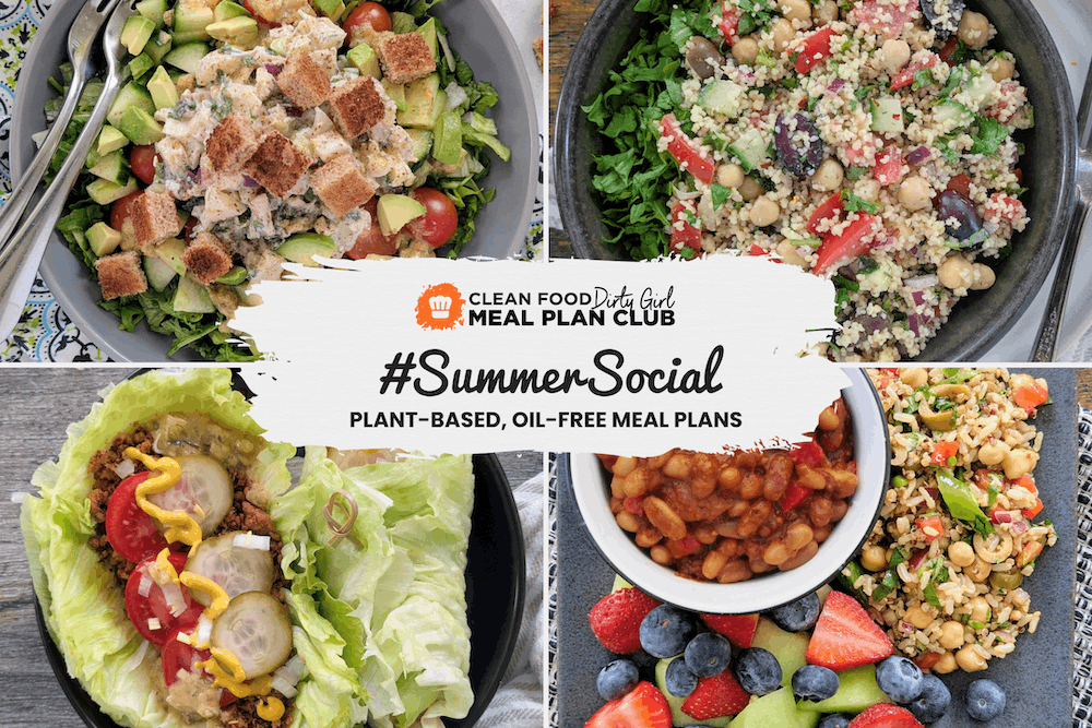 summer social plant based meal plan