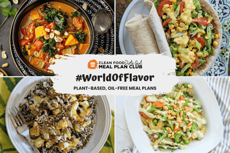 World of Flavor plant based meal plan