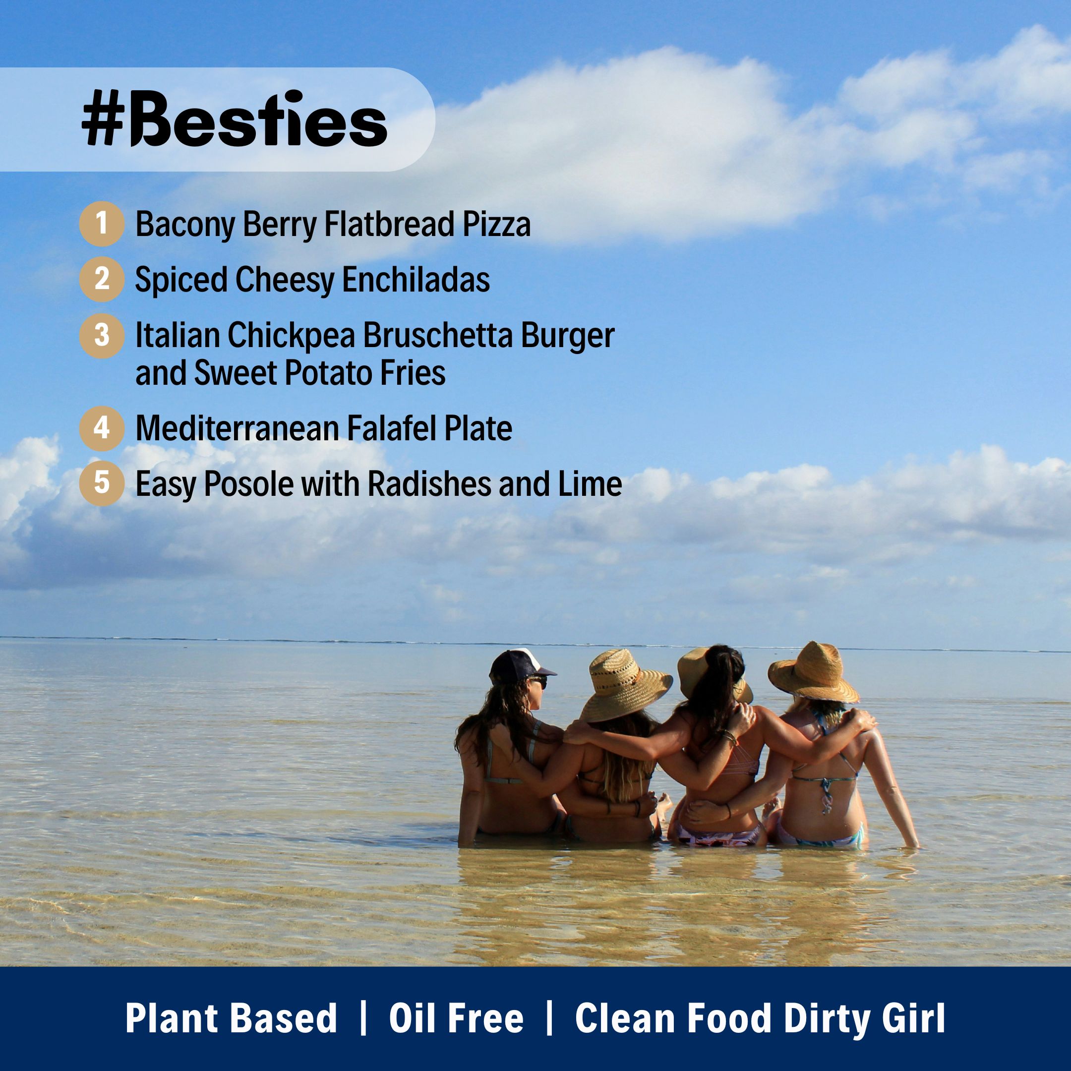 Besties plant based meal plan