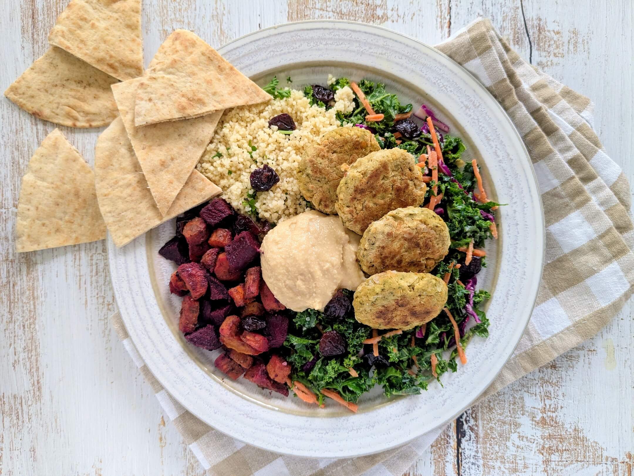Mediterranean Falafel Plate
