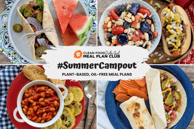 Summer Campout Plant Based Meal Plan