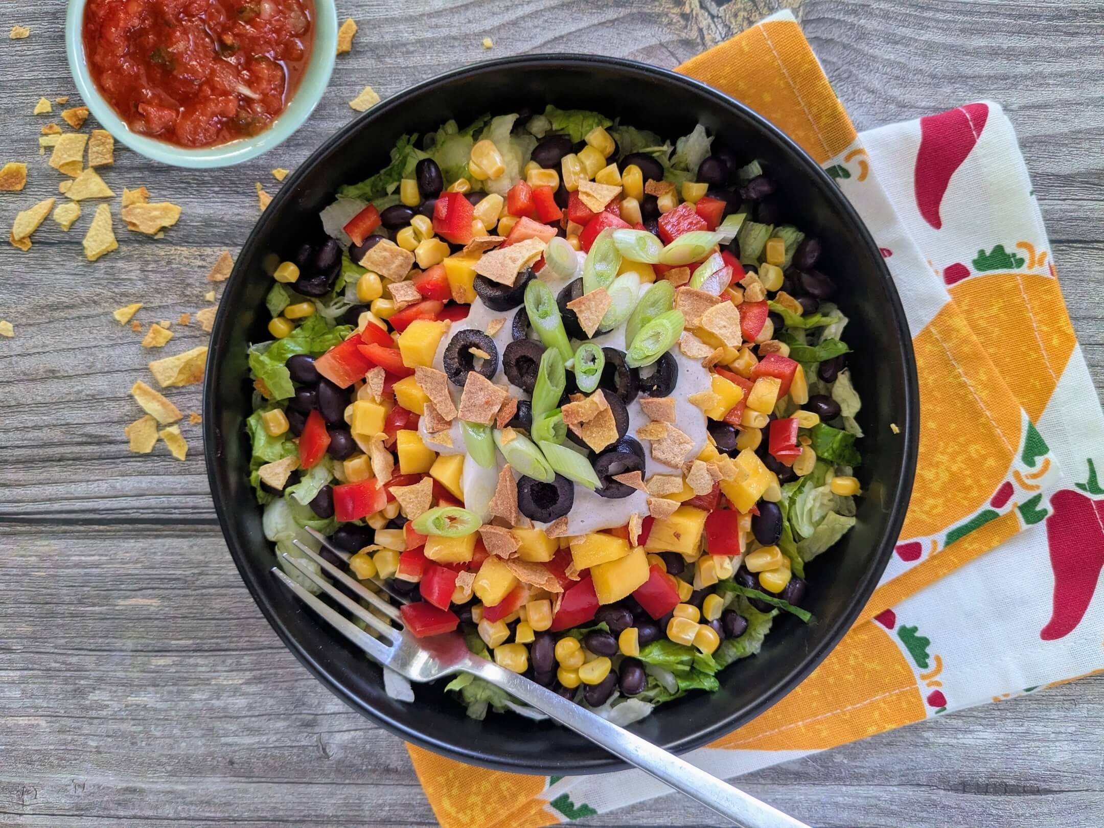 Layered Summer Taco Salad