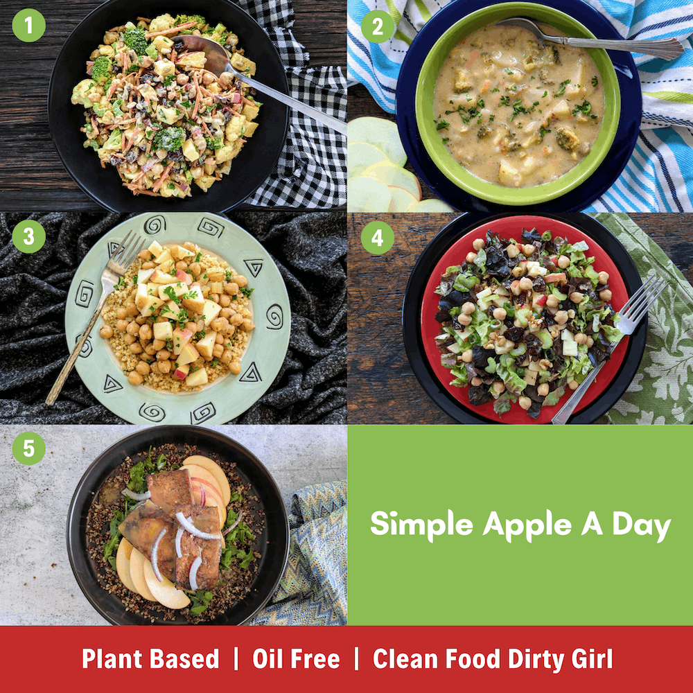 Simple Apple a Day meal plan
