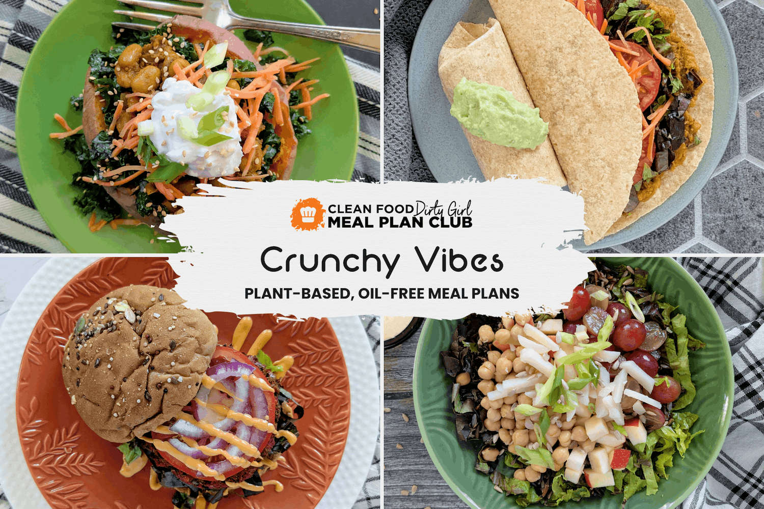 crunchy vibes plant based meal plan